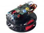 RoundBot Raspberry Pi - Compact Indoor Robot Fully Assembled