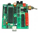 Rhino Robot Control Board L293 - AVR Based with Quick C Compiler