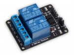 Opto-isolated 2 Channel 5V Relay Board