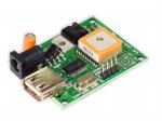 USB/UART GPS Module 66 Channel with Patch Antenna on top