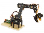 Robotic Arm 6 DOF DIY Kit with USB Servo Controller and Software